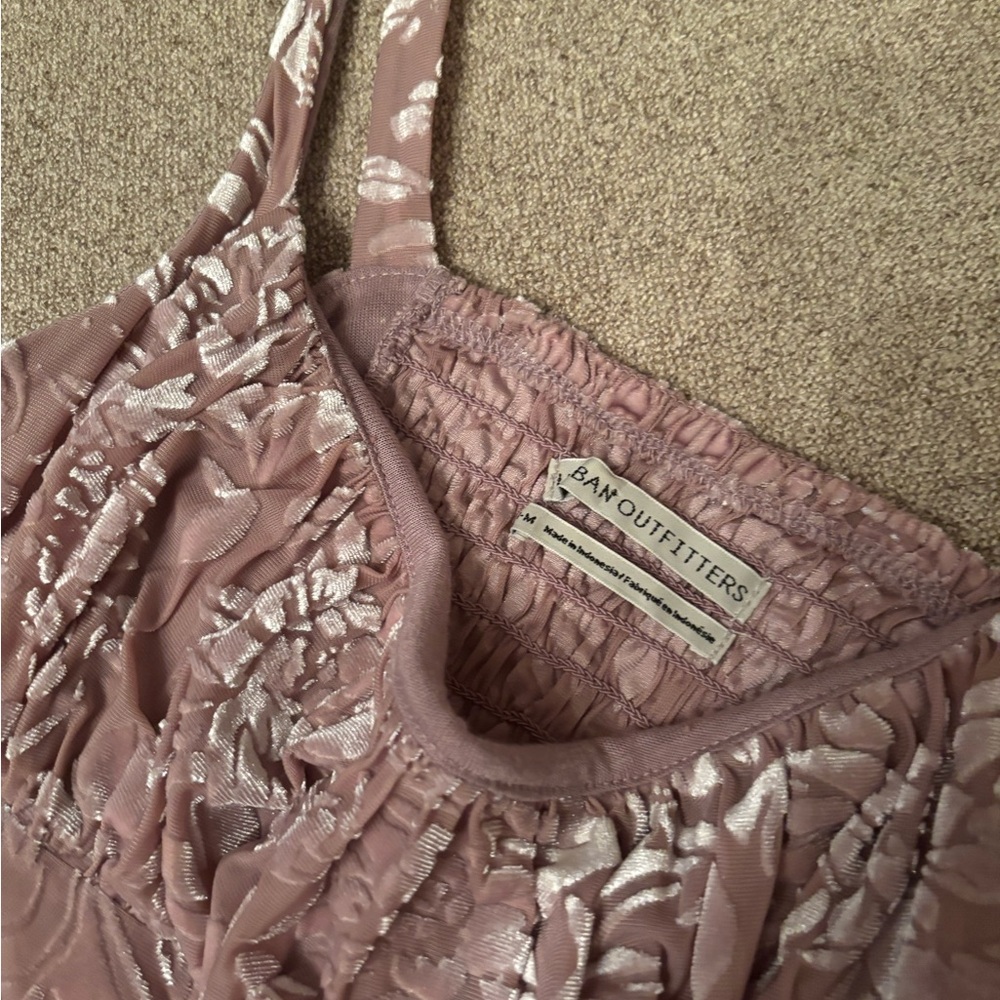 Urban Outfitters Mauve Floral top